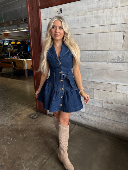 Mild Wear Denim Dress