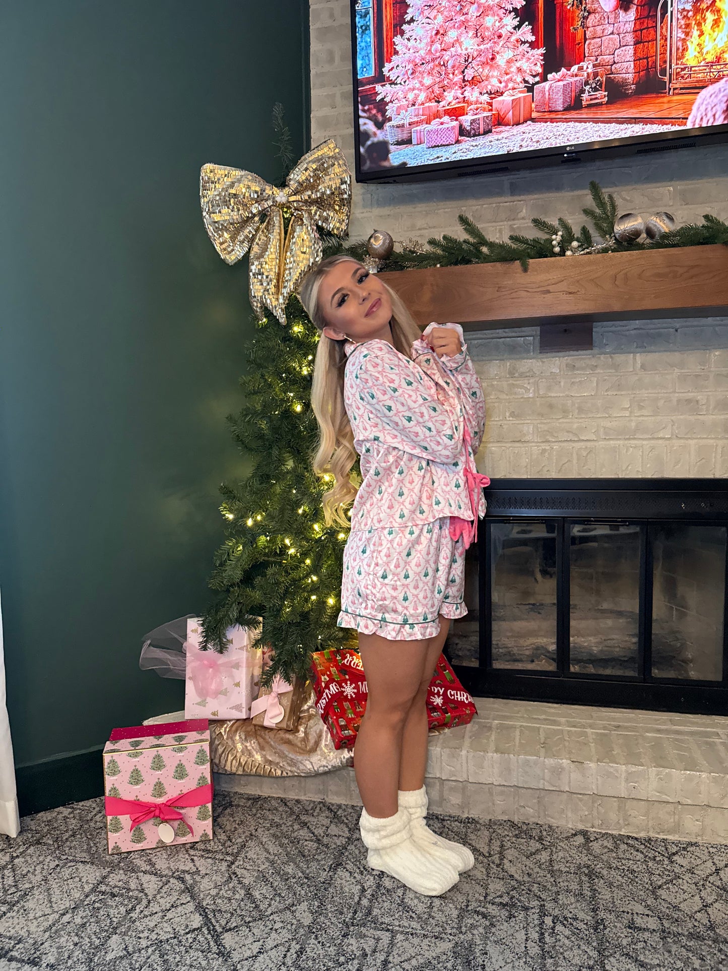 Christmas Tree Farm Jammies (SOLD TOGETHER)