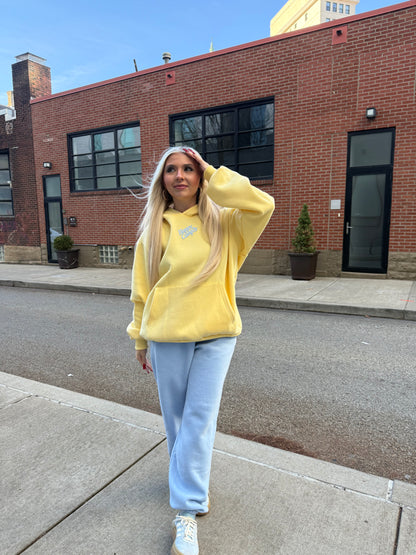 Happy Camp3r Puff Series Banana Hoodie