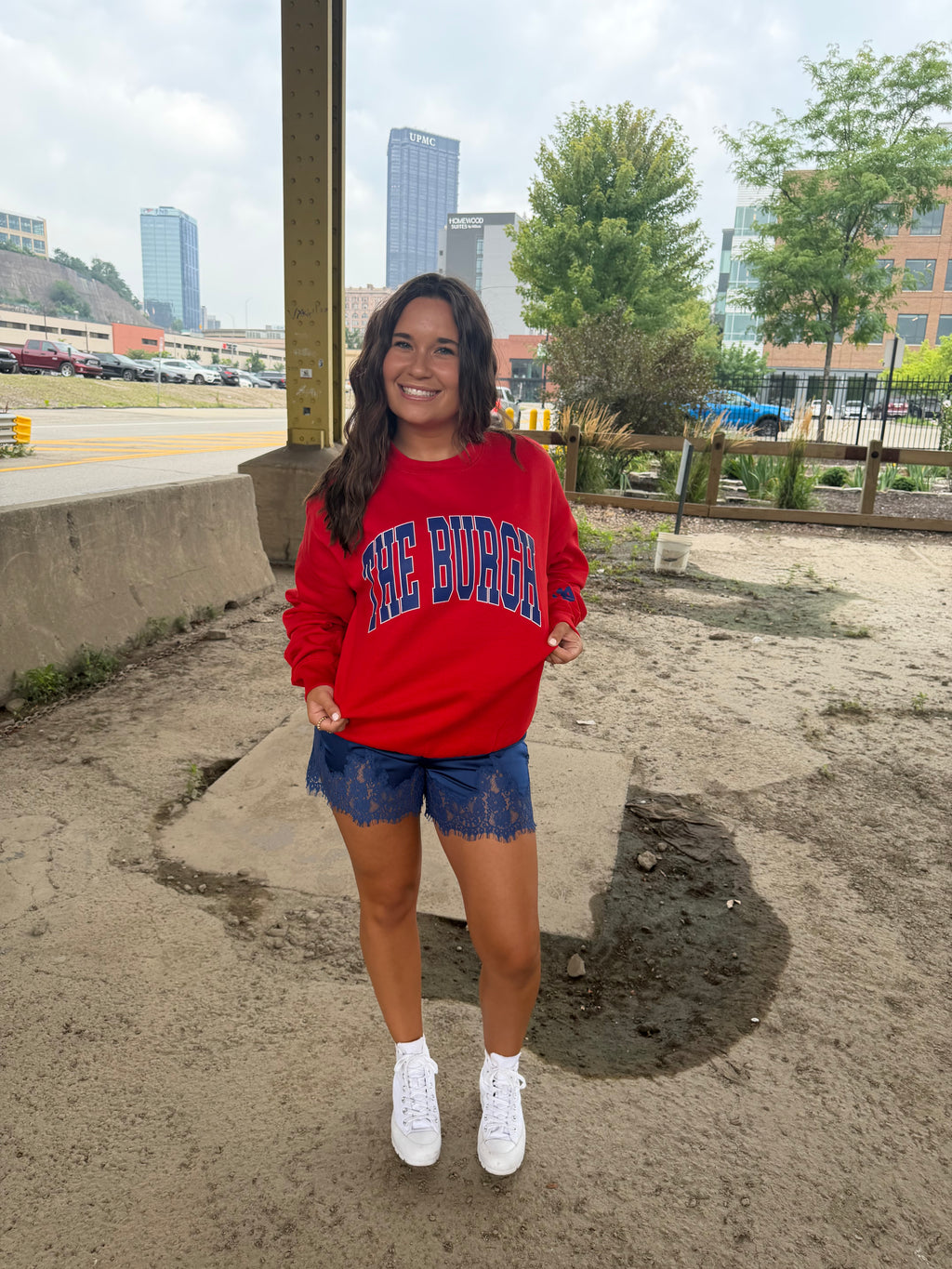 The Burgh 412 Crew Red/Blue