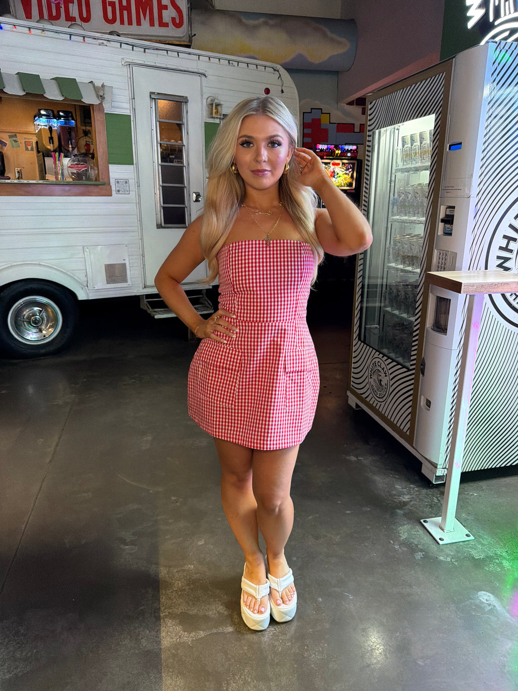 Polly Picnic Cargo Dress