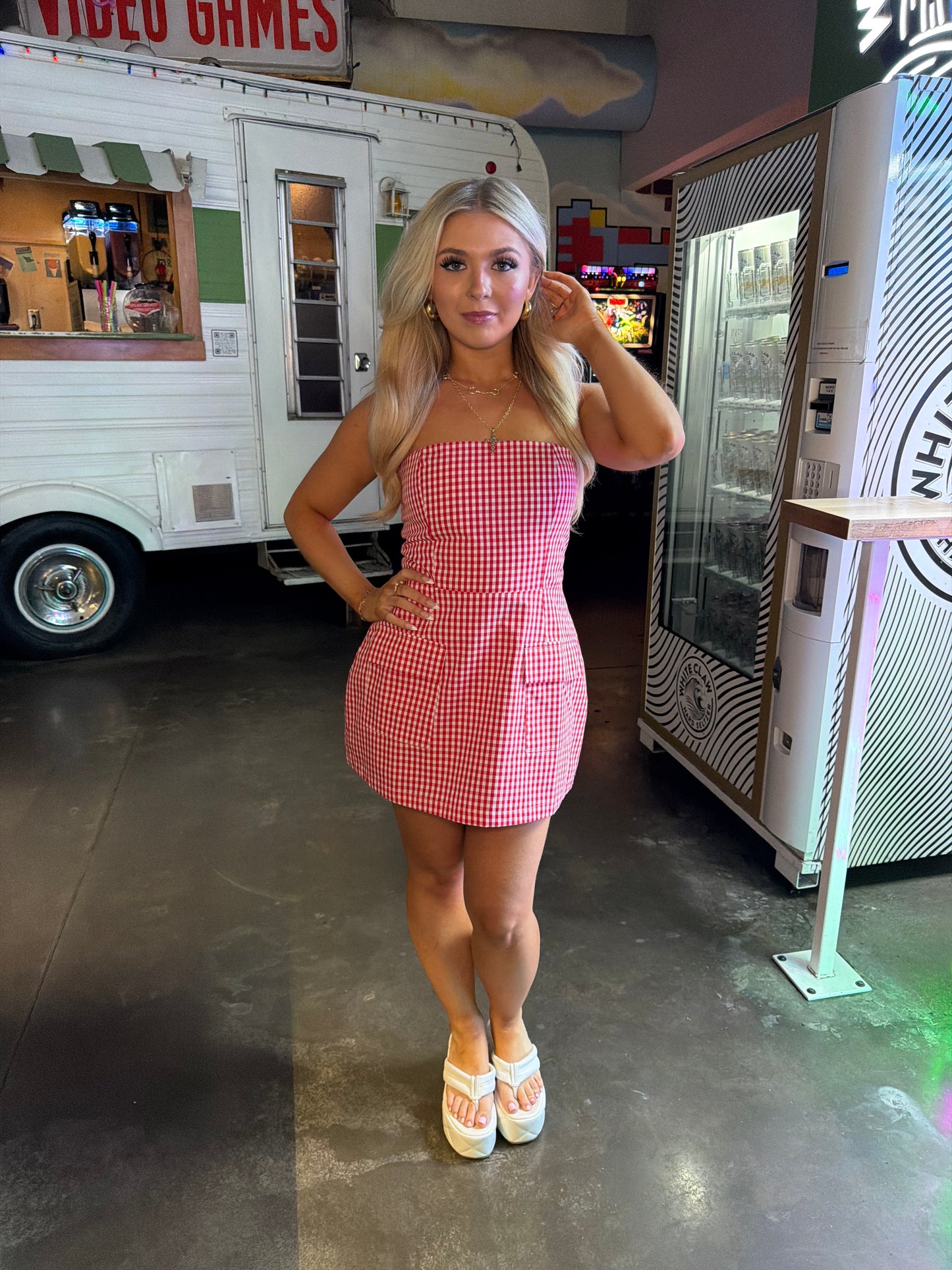 Polly Picnic Cargo Dress