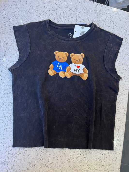 LA & NY Teddy Tee