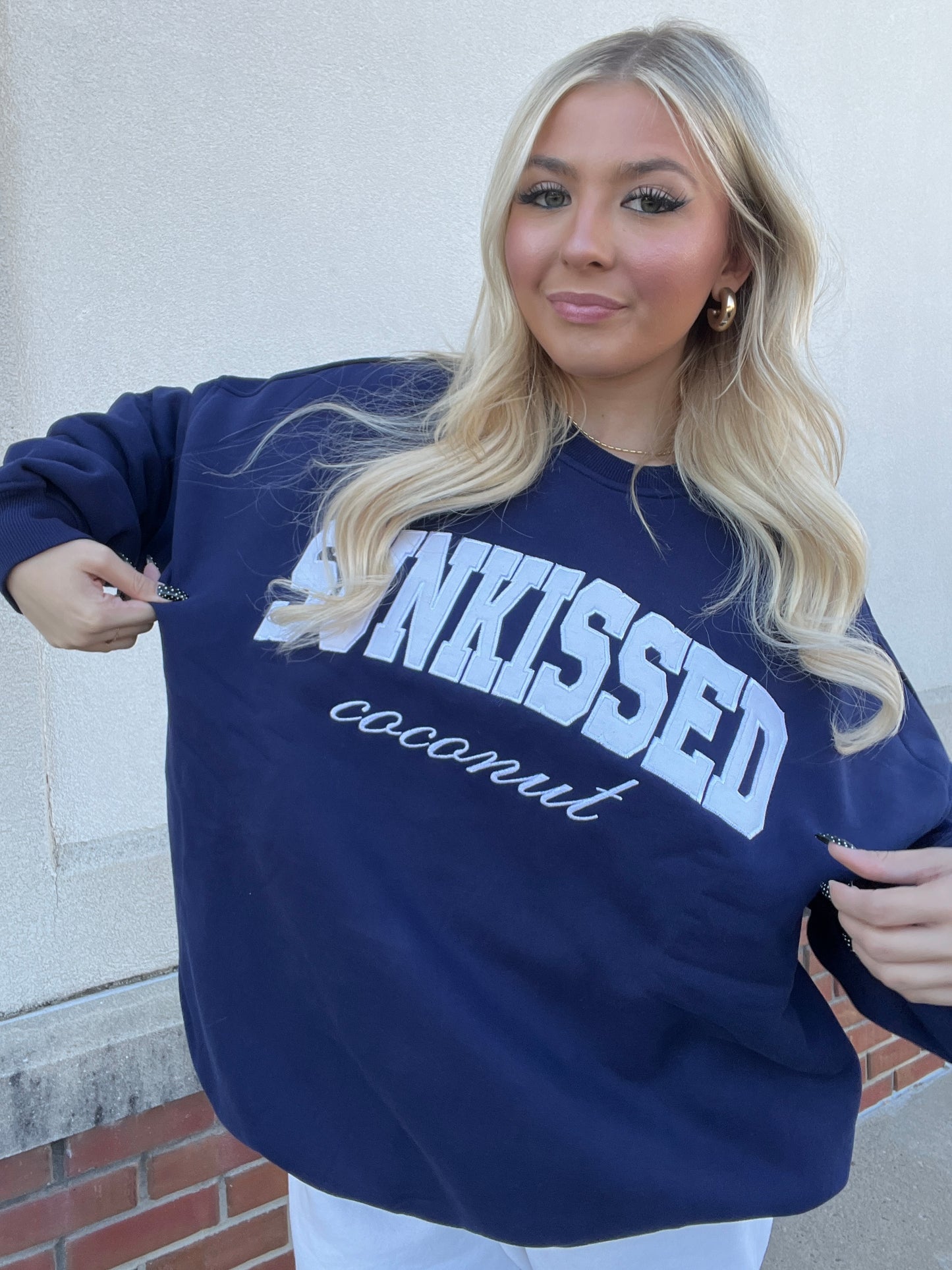 SC Navy Oversized Pullover