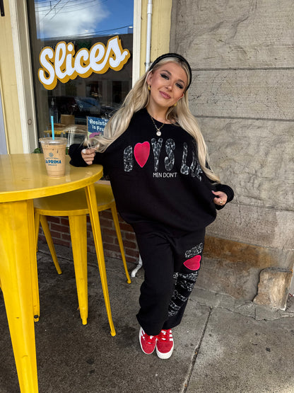 Boys Lie Black Caitlyn Coded Crew