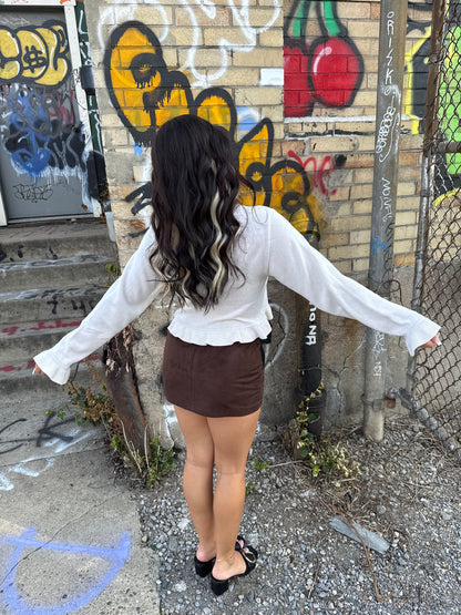 Rich Ruffles Sweater