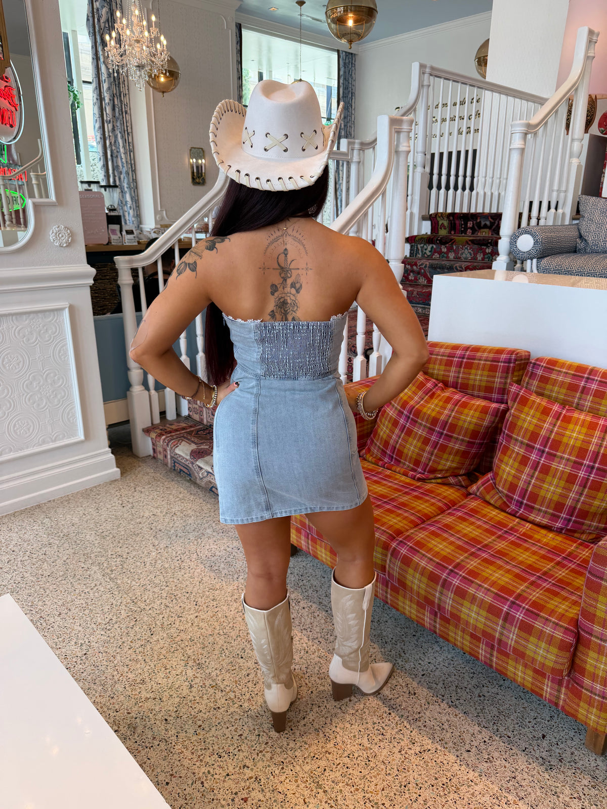 Til 2am Denim Dress