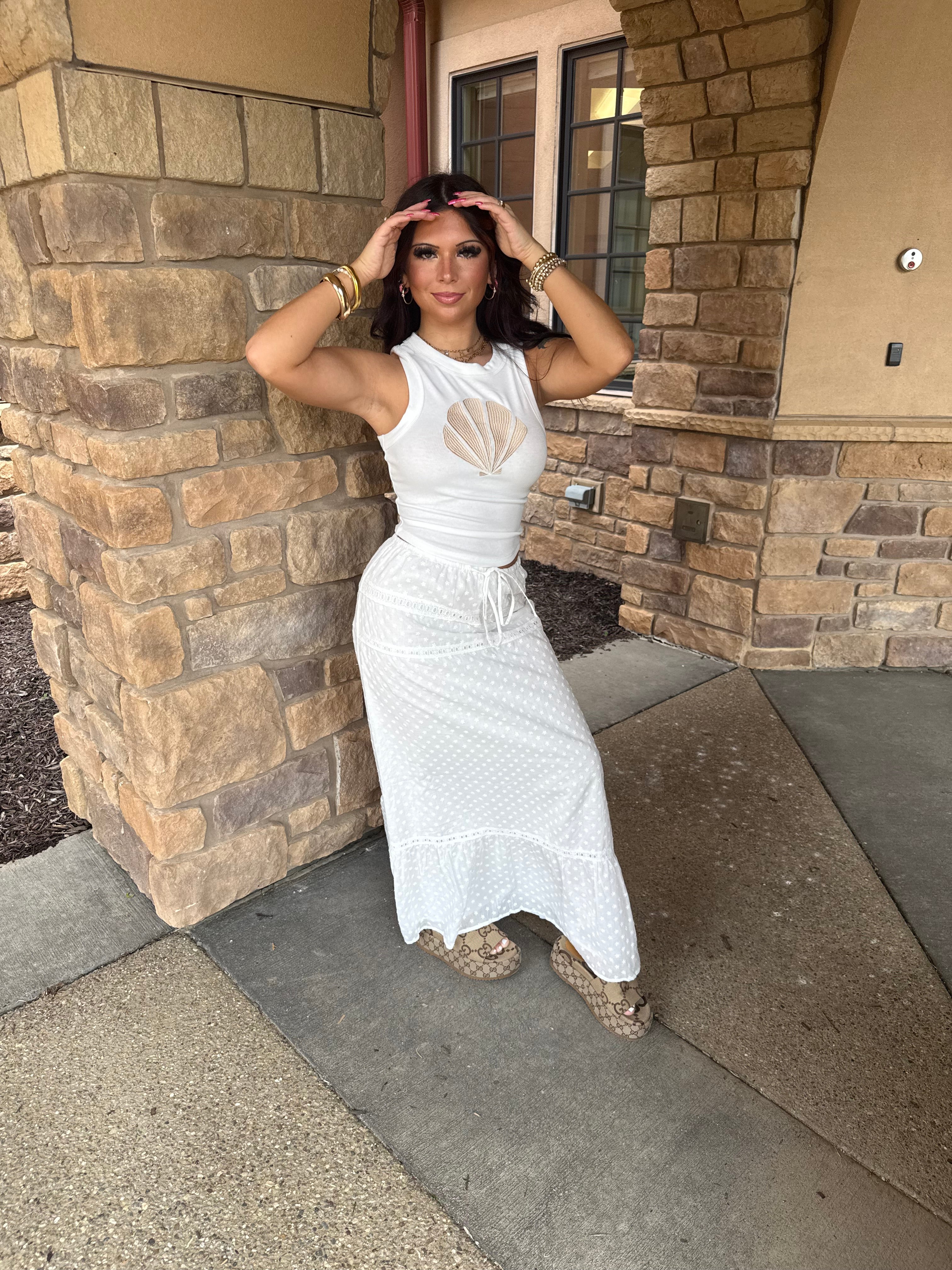 Coastal Cutie Maxi Skirt