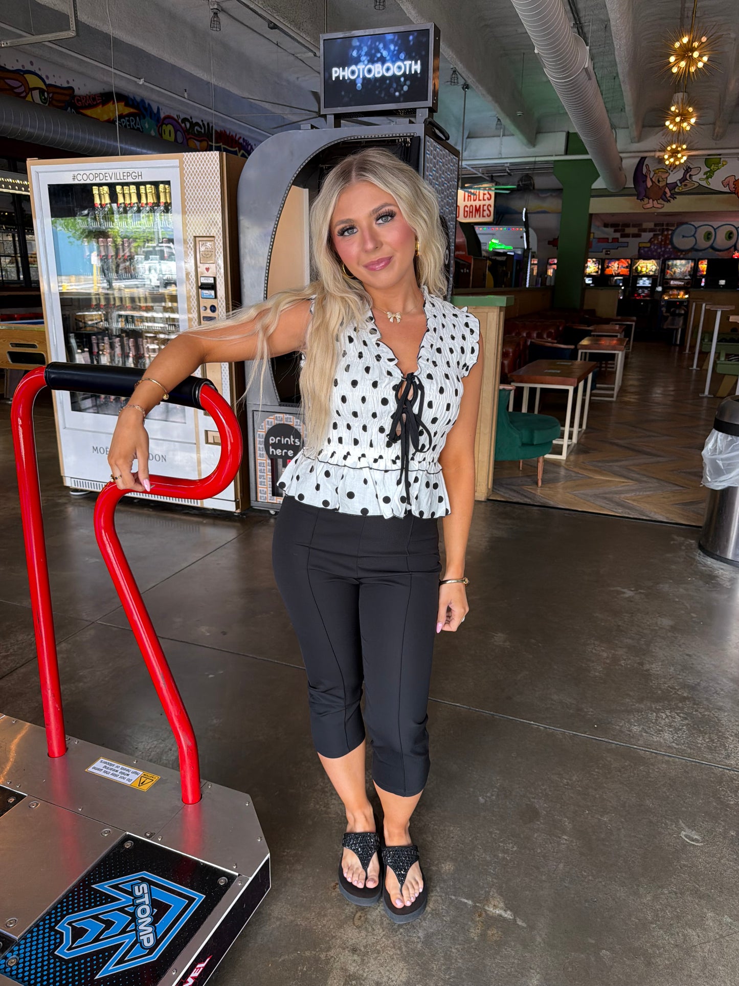 Lucia Polka Top