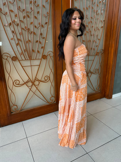 Orange Fields Maxi