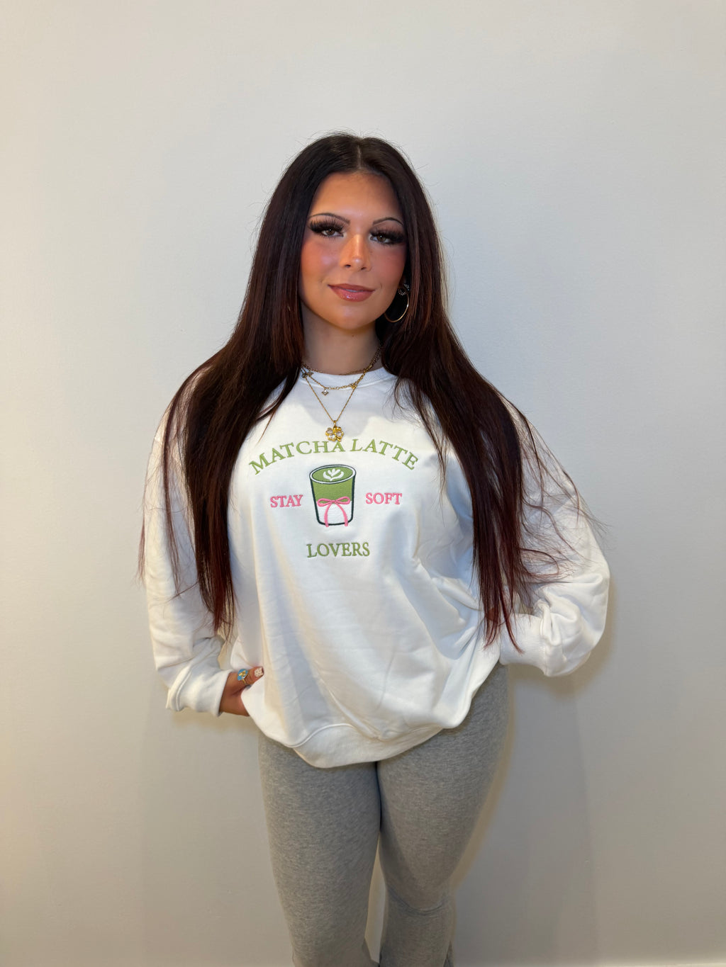 Matcha Latte Crewneck