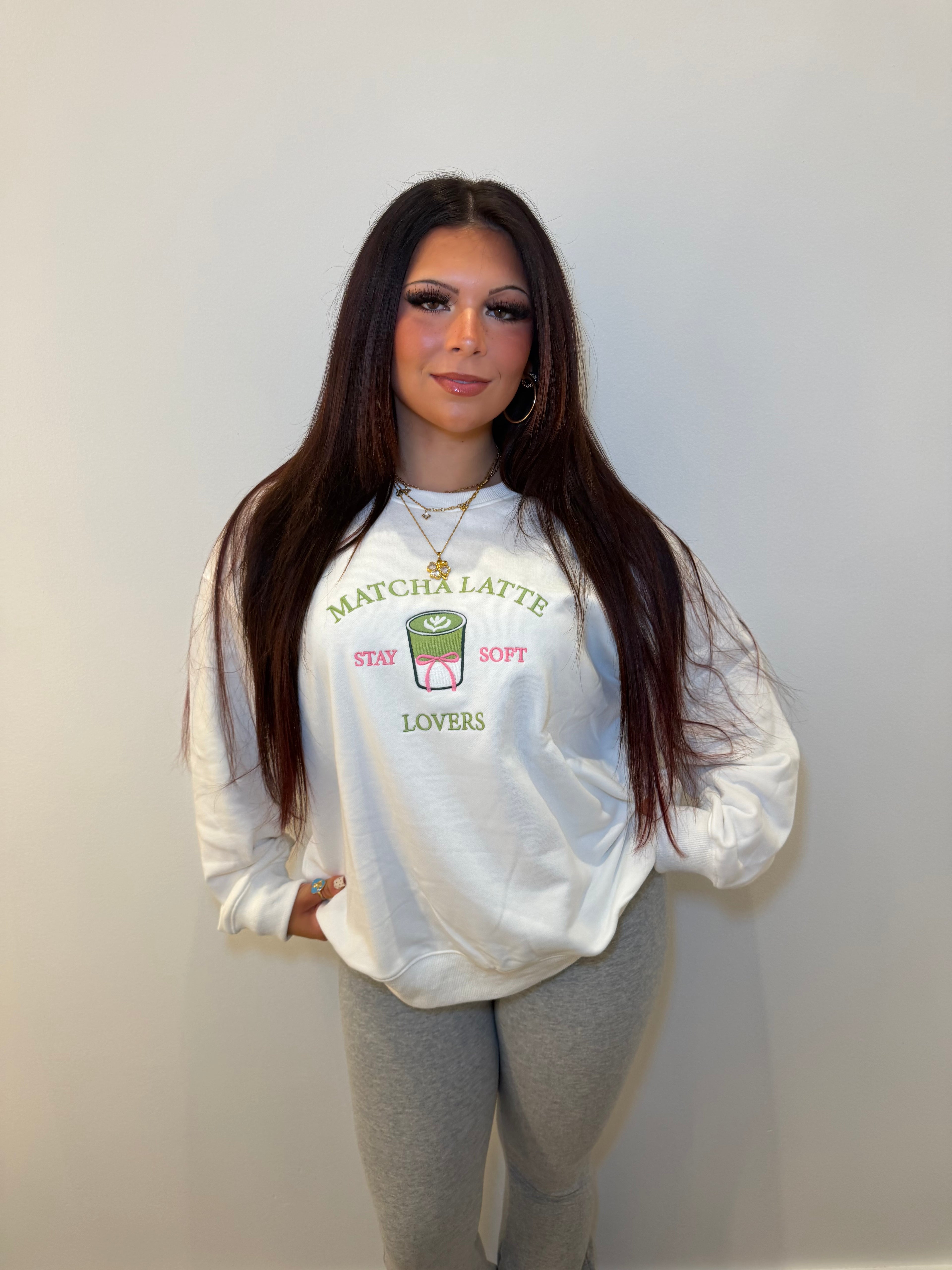 Matcha Latte Crewneck