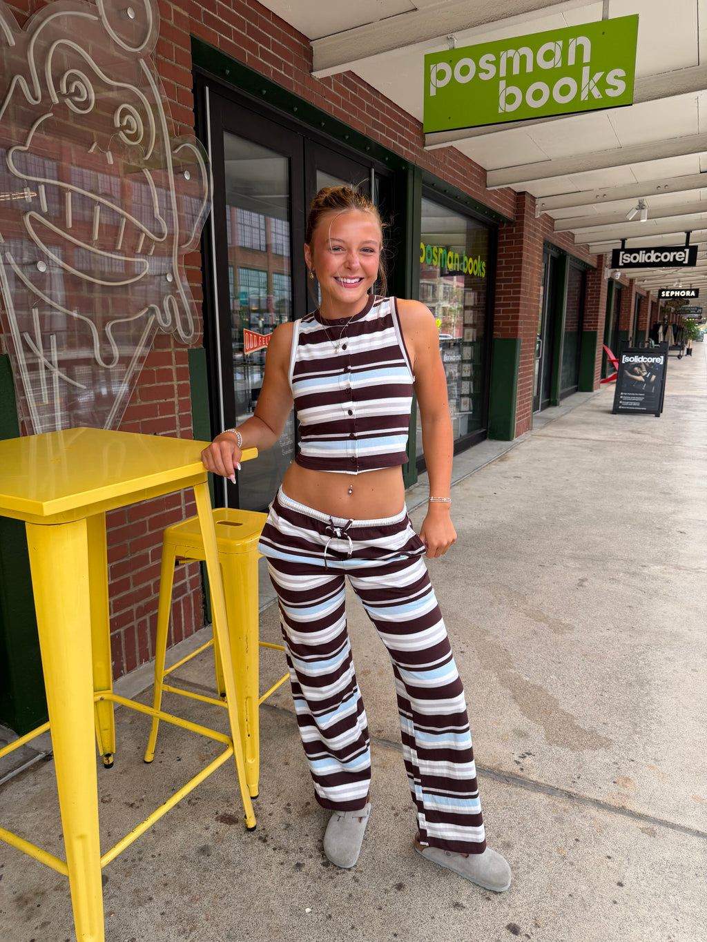 Rango Blue/Brown Set Pants