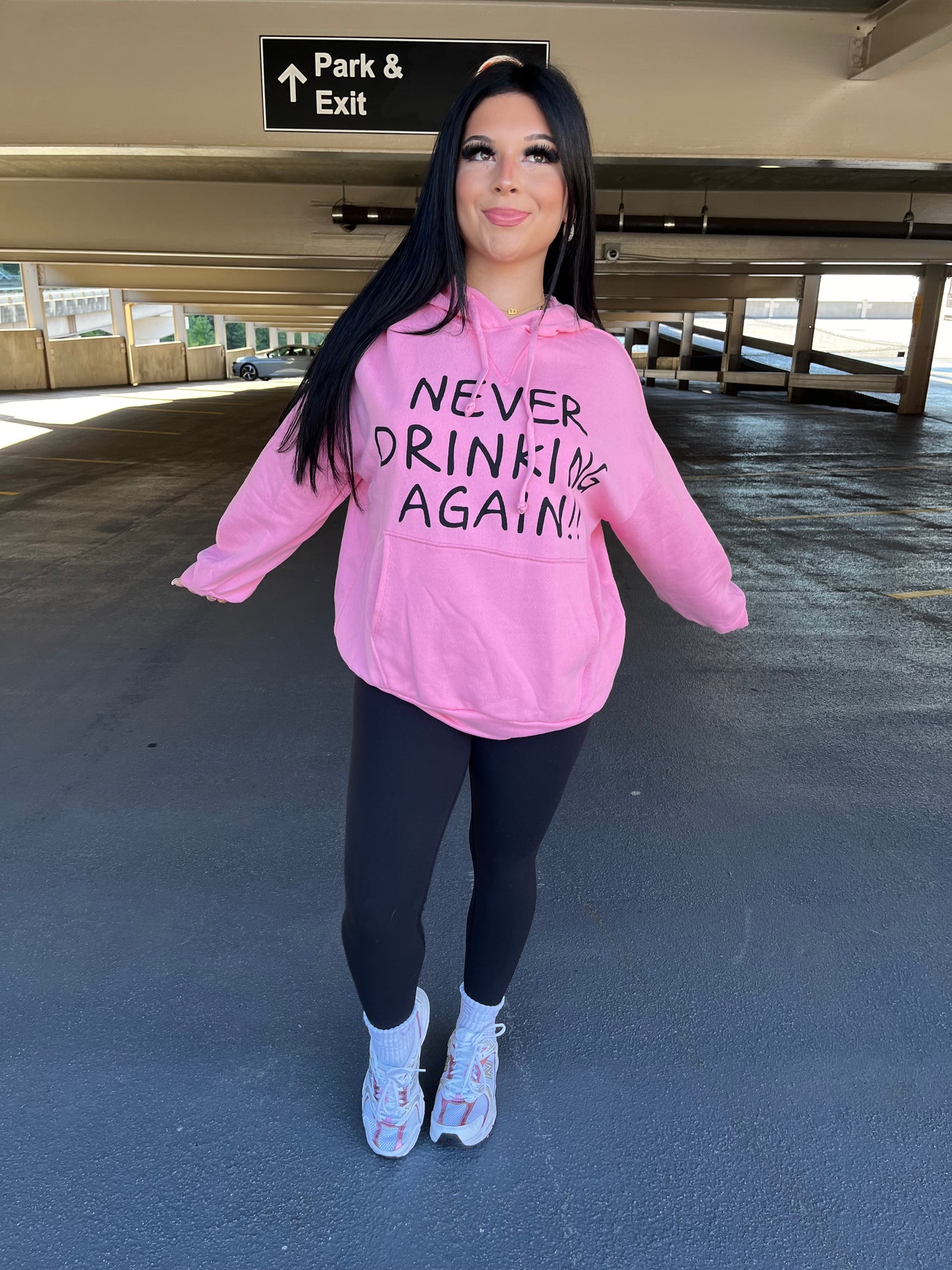 Never Drinking Again Hoodie