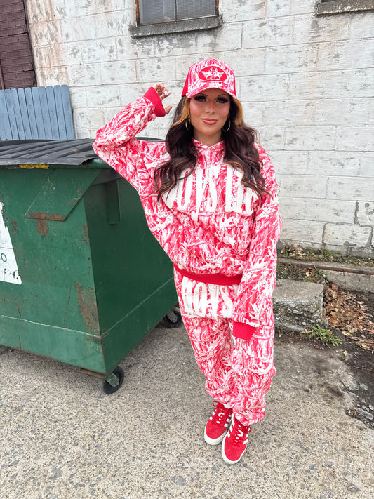 Boys Lie Red Manhunt Pant