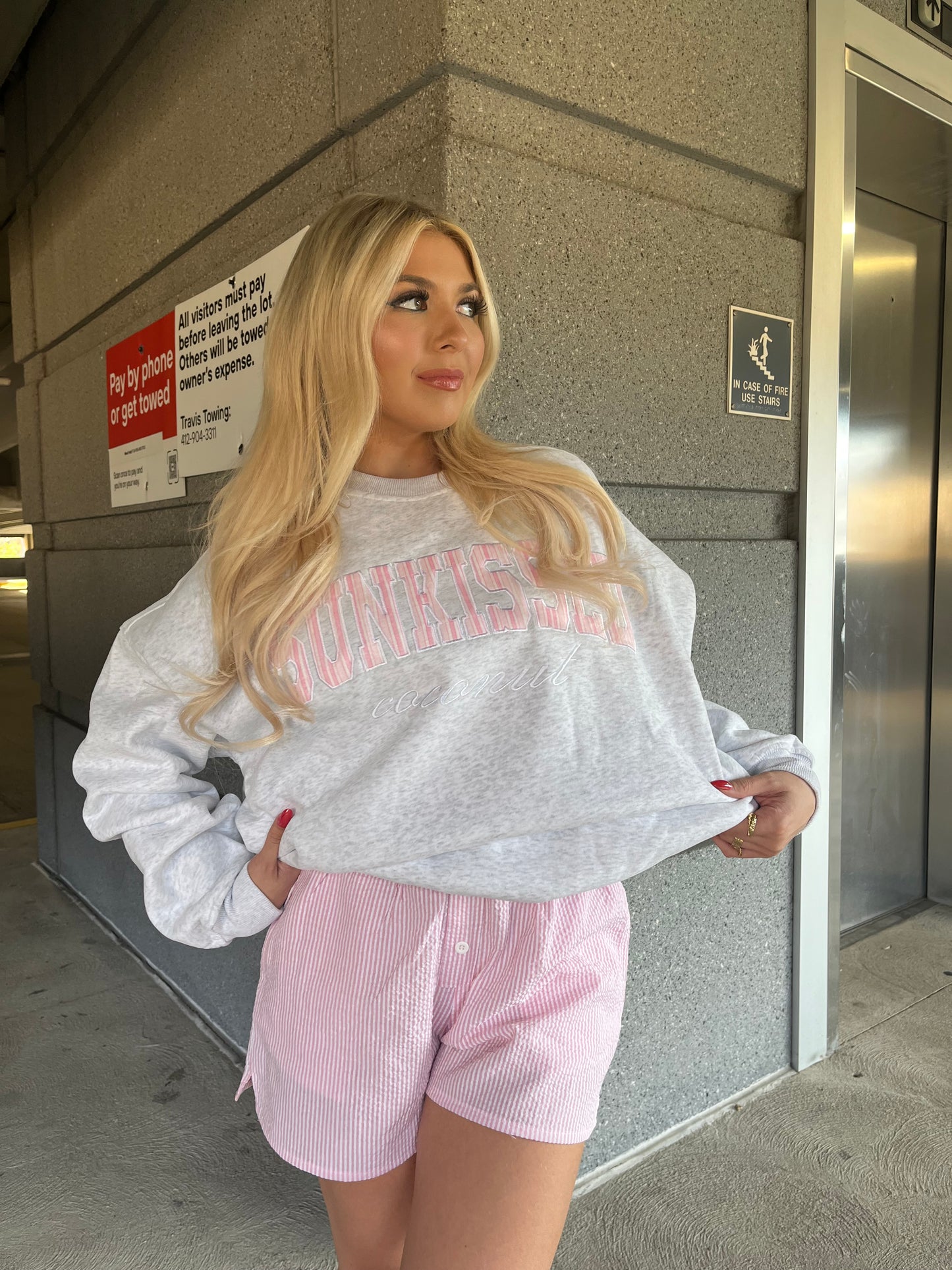 SC Vogue Sweatshirt in GREY