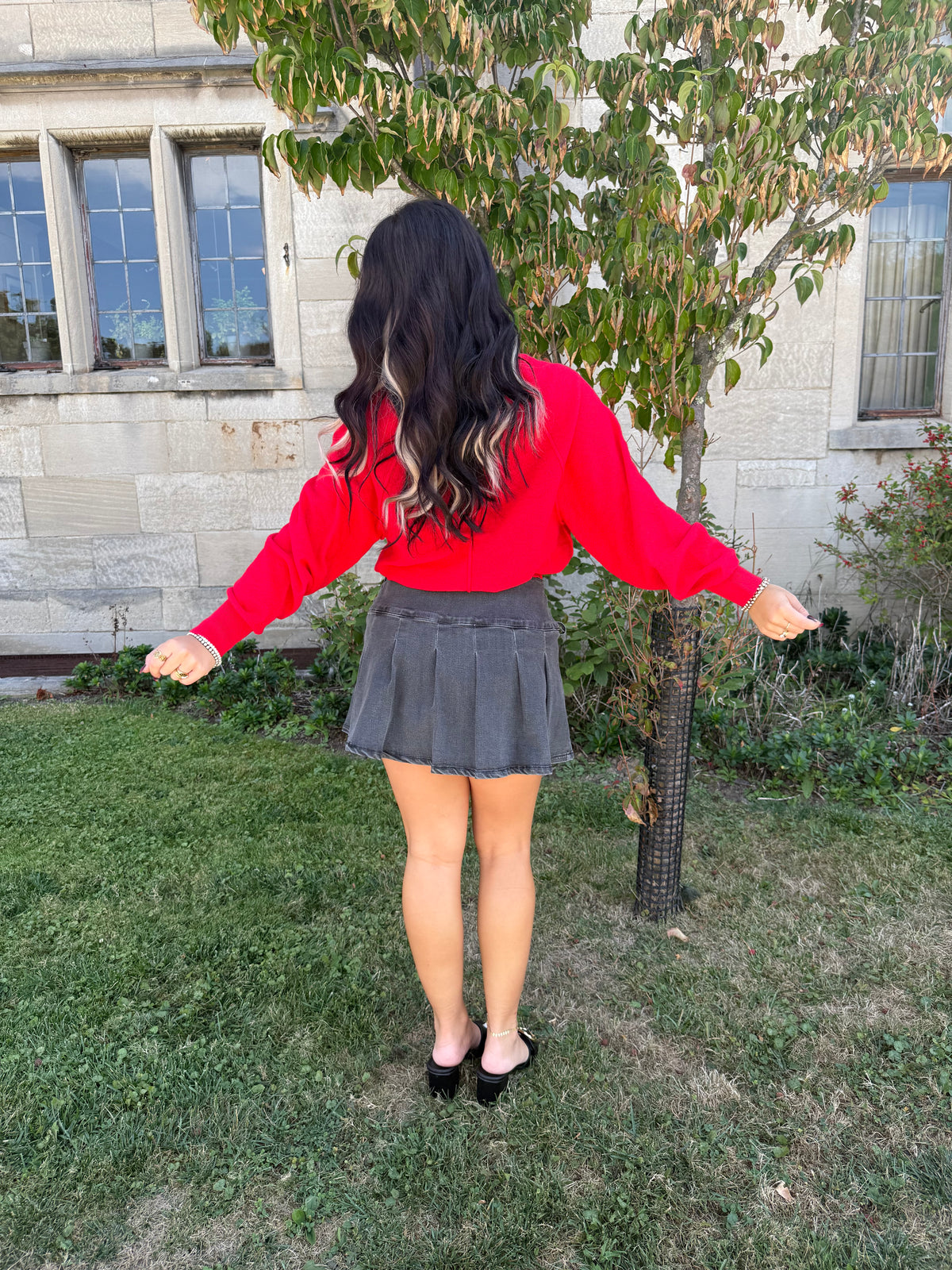 Study Hall Black Skirt