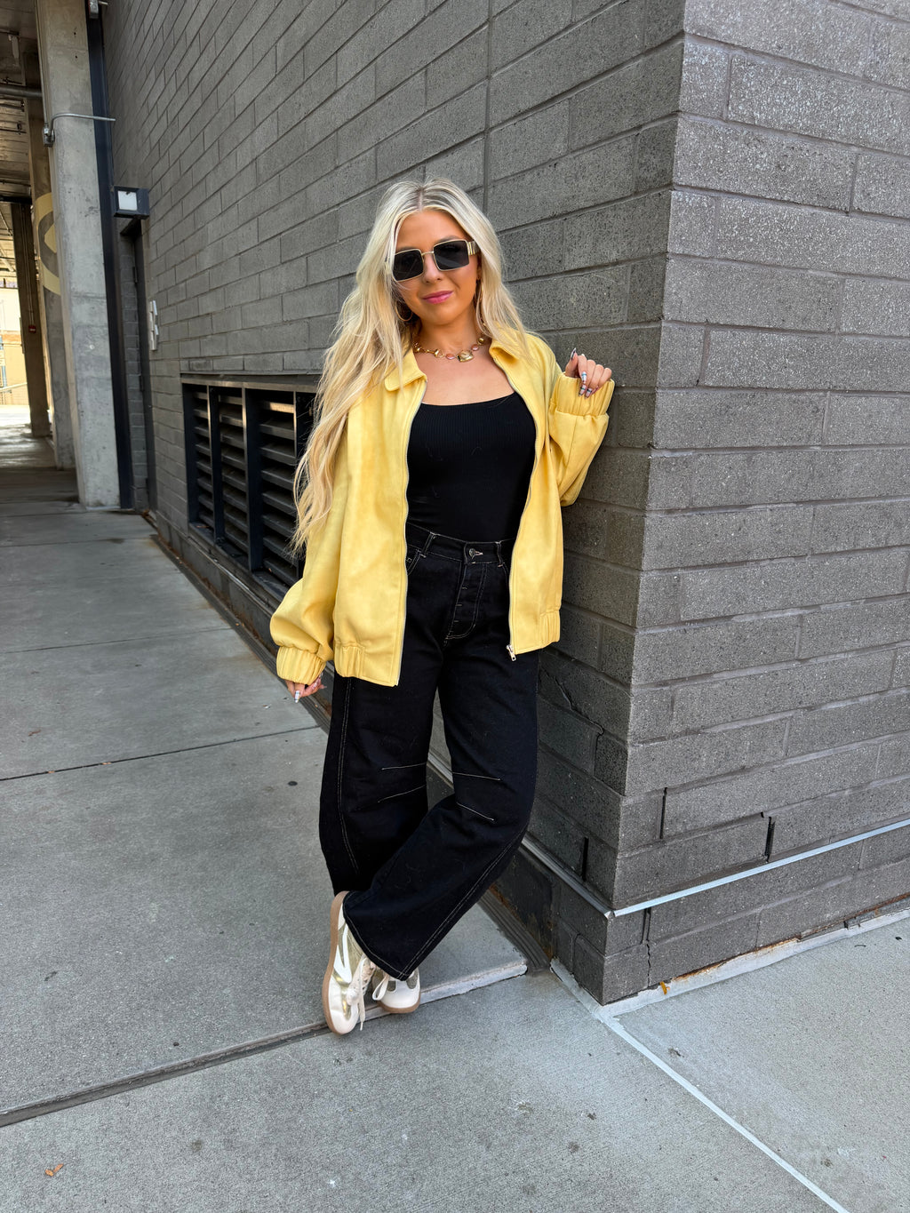 Butter Leather Bomber