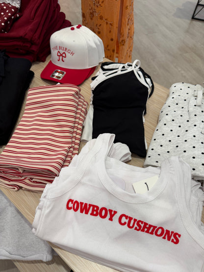 Cowboy Cushions Tank