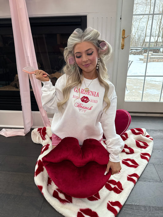 Gardenia Branch XoXo Crewneck