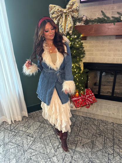 Natural Notes Maxi Skirt