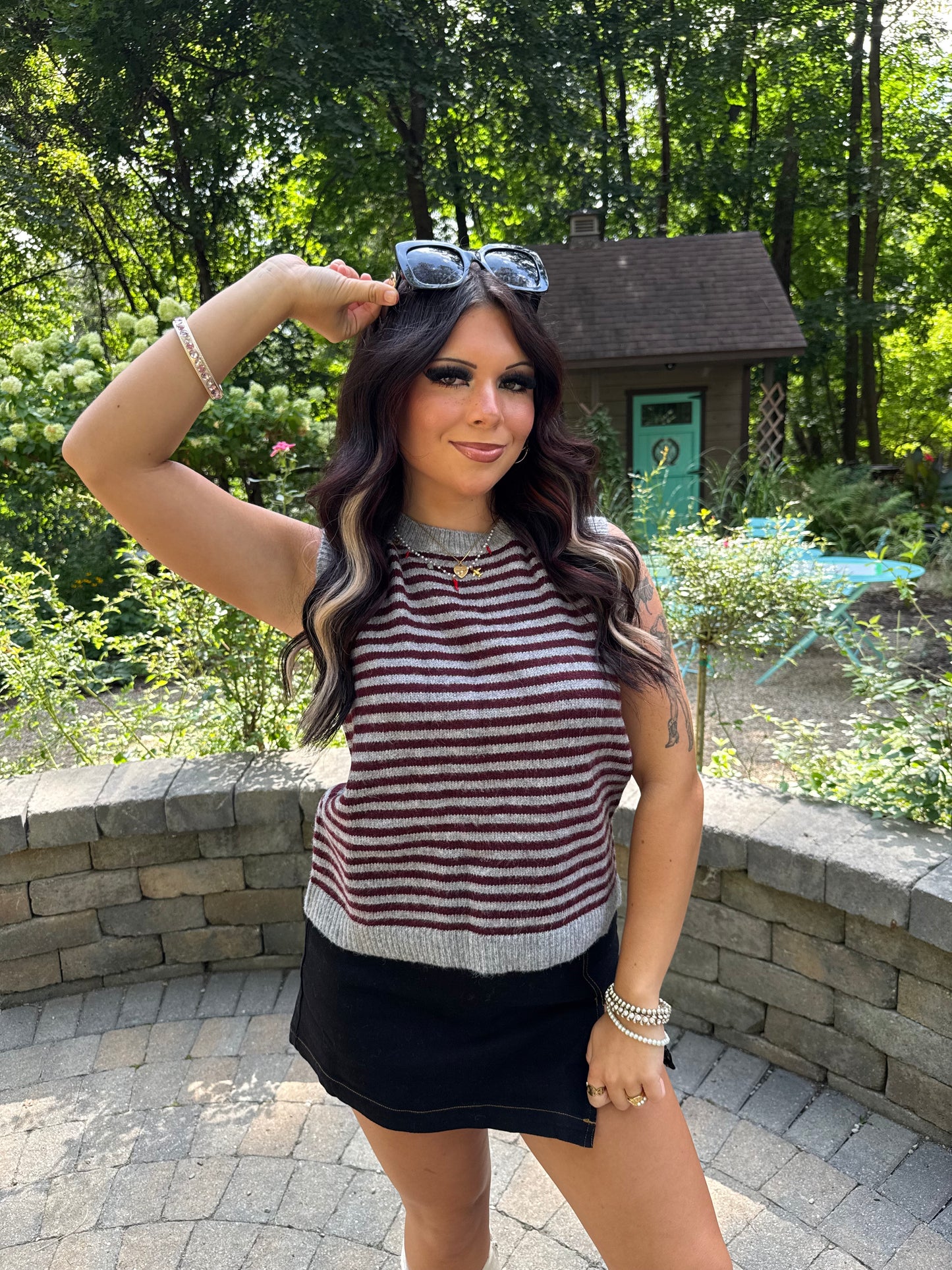 Burg Babe Sweater Vest