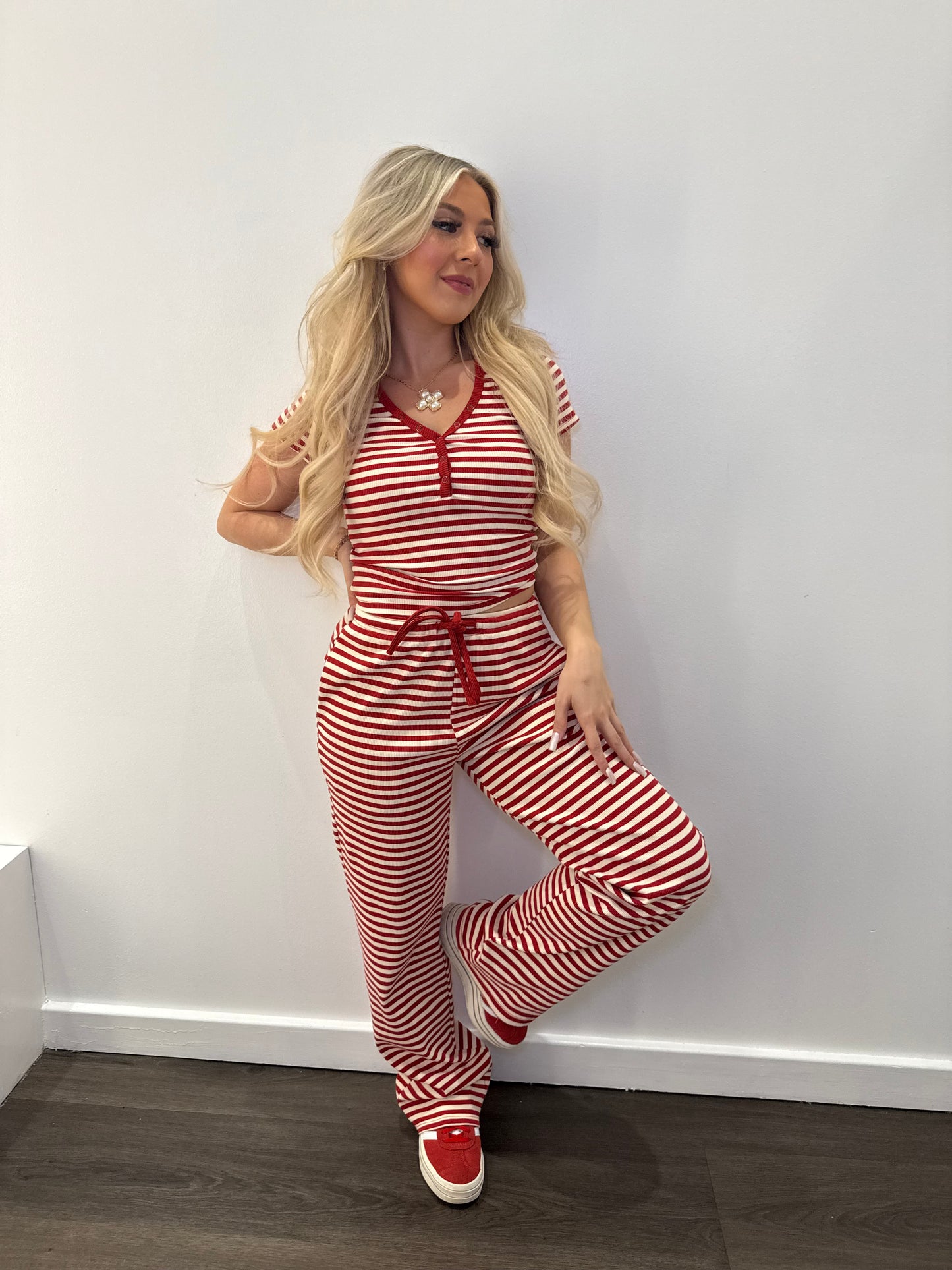 Candy Cane Stripe Set (TOP ONLY)