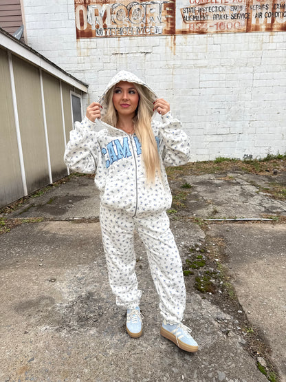 Happy Camp3r Periwinkle Joggers