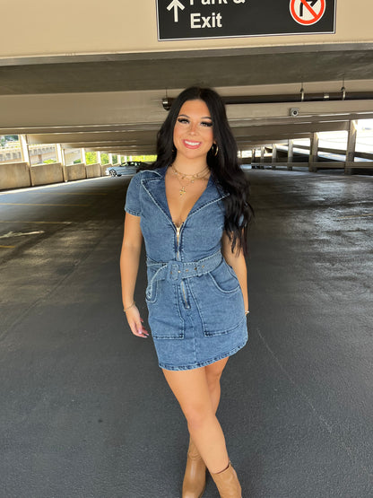 Maxine Denim Dress