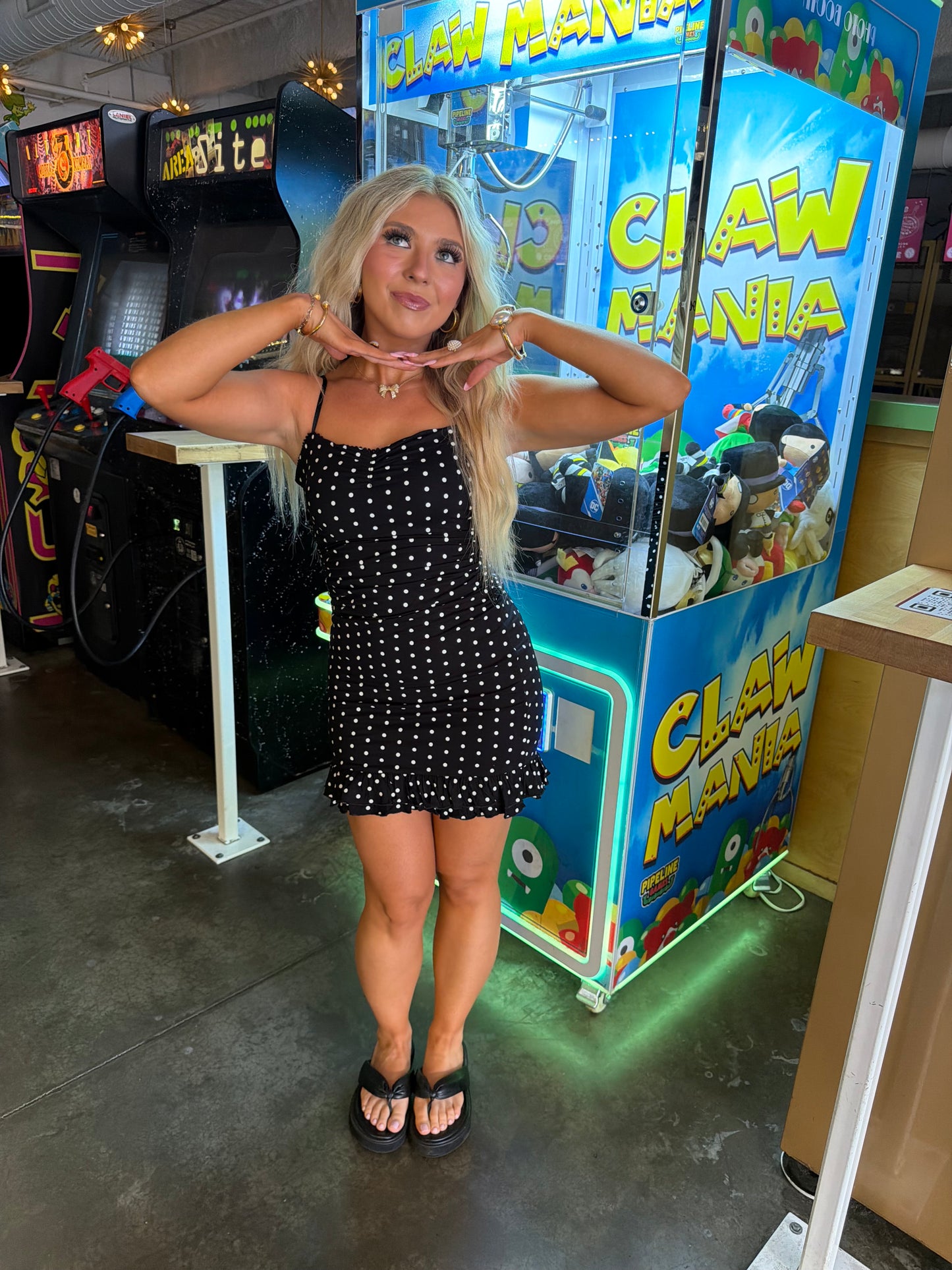 Be My Lil Lover Dress in Black