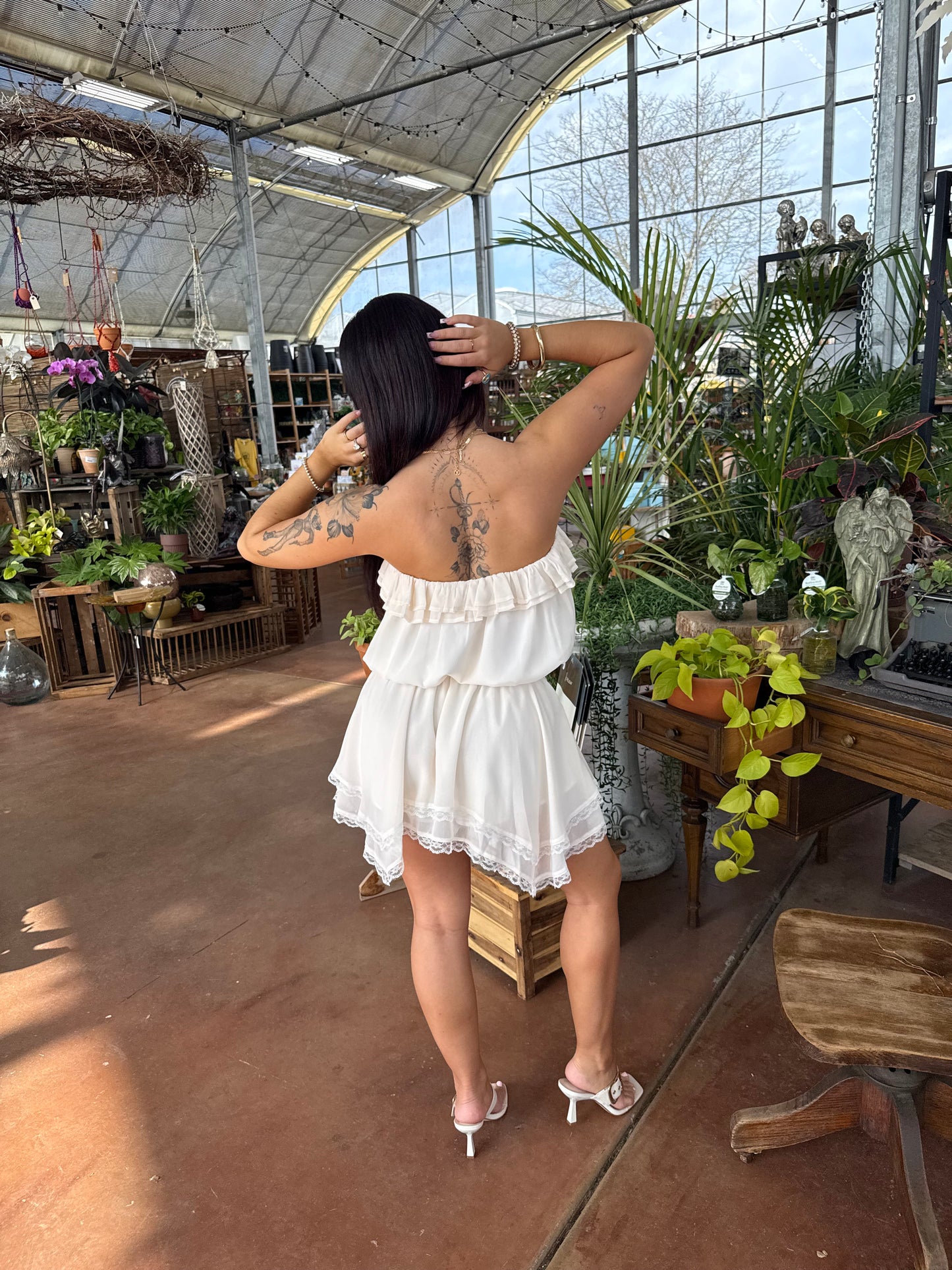 Cove Core Cream Romper