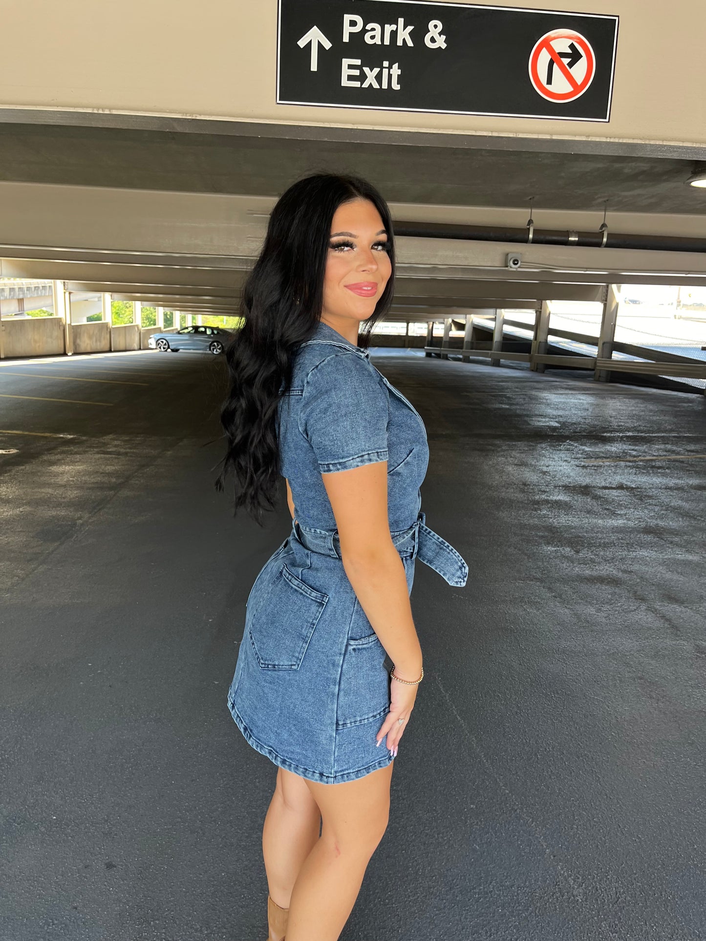 Maxine Denim Dress