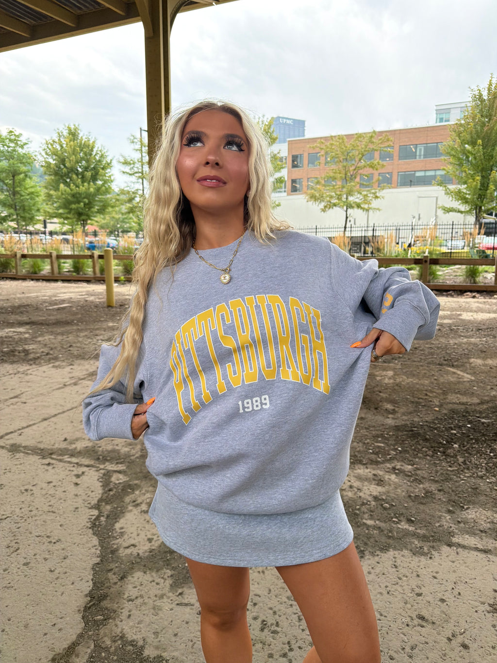 Pittsburgh 412 Crew Yellow/Grey