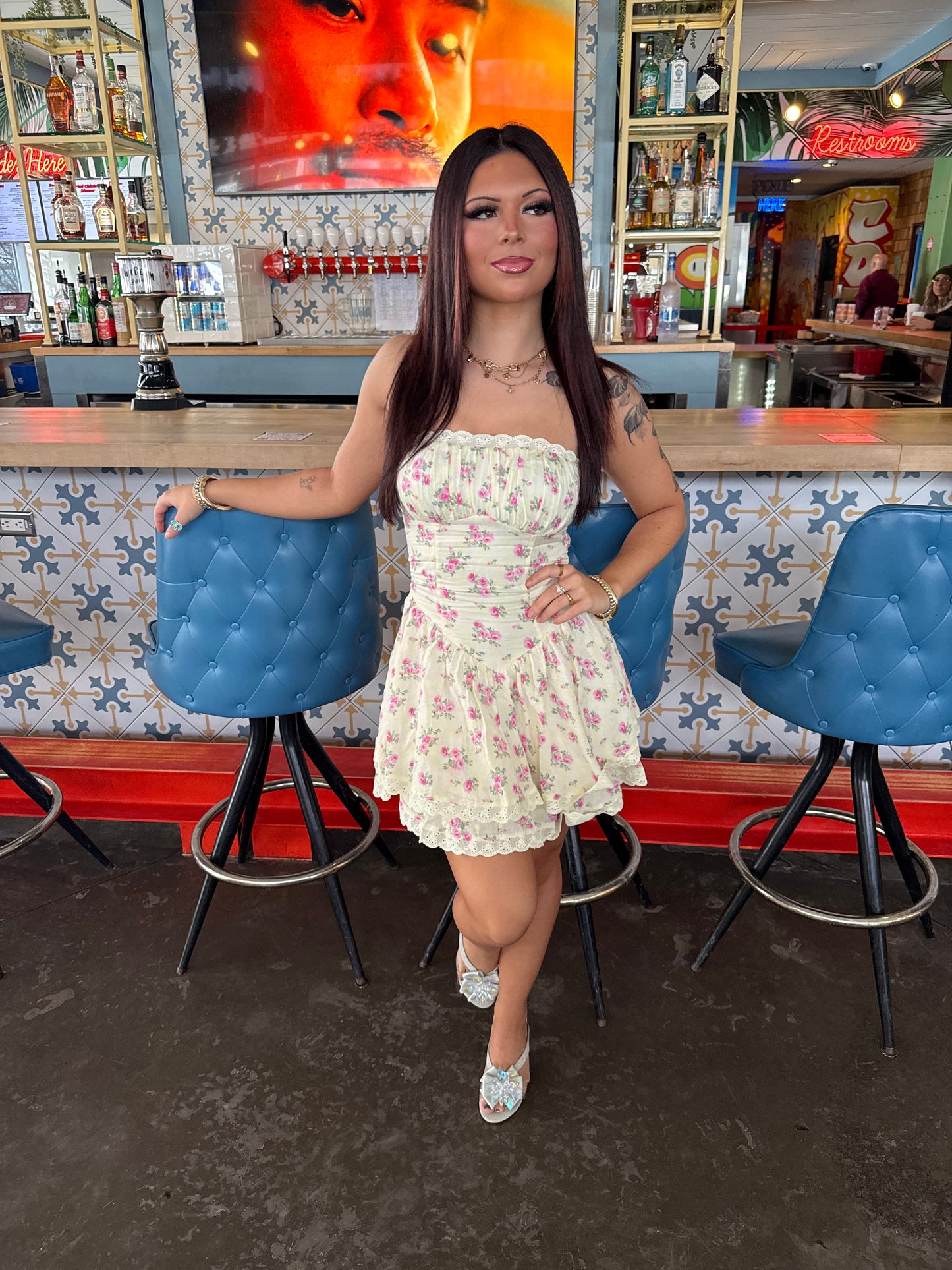 Lemon Rouge Mini Dress