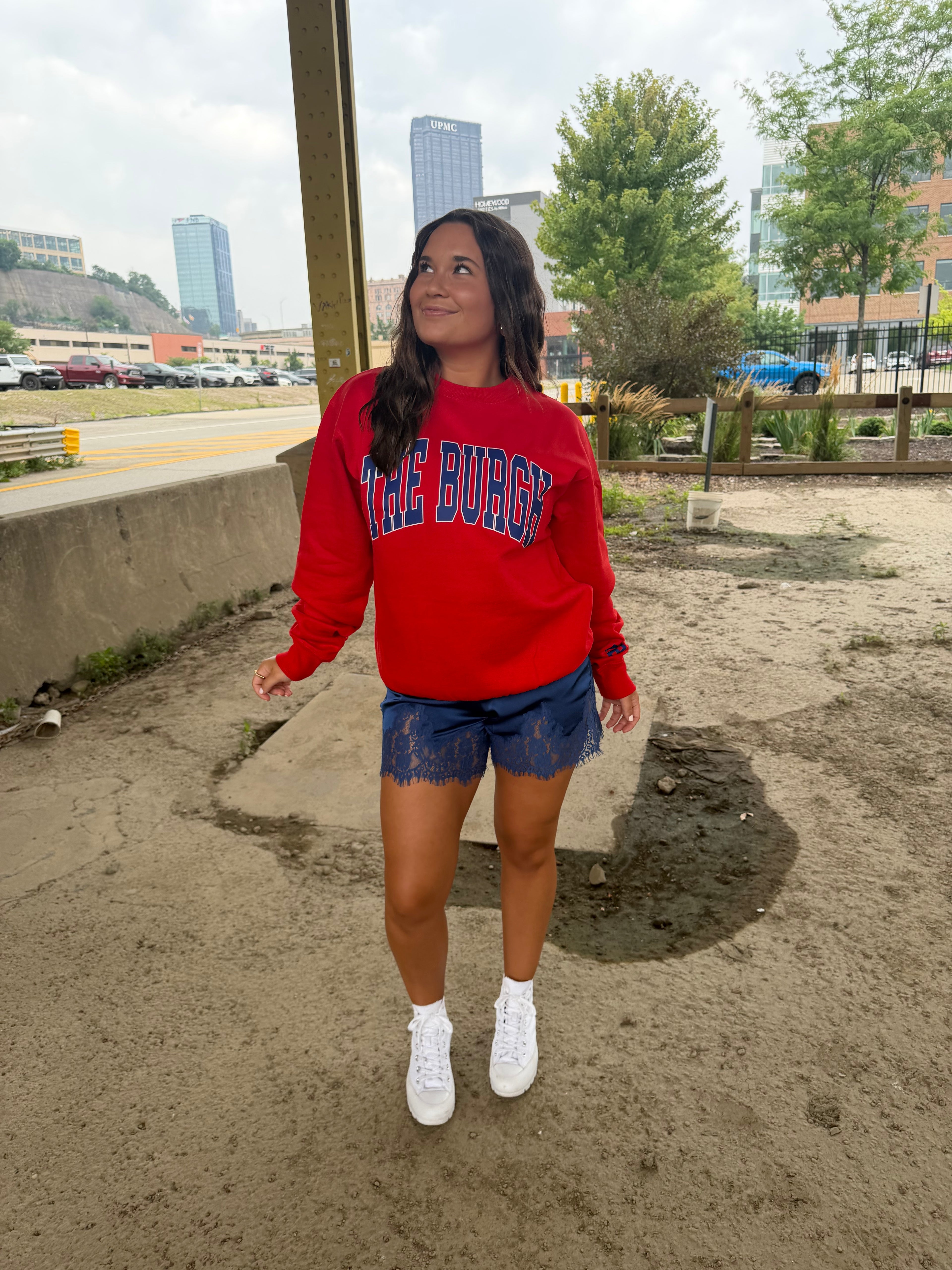 The Burgh 412 Crew Red/Blue