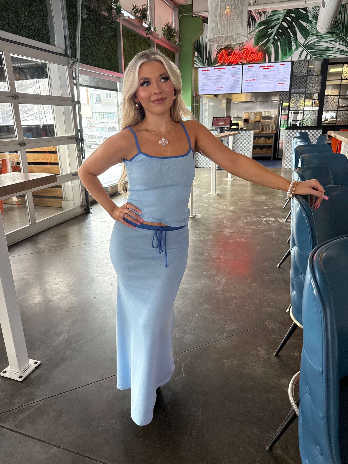 Vivid Val Set BLUE (TOP ONLY)