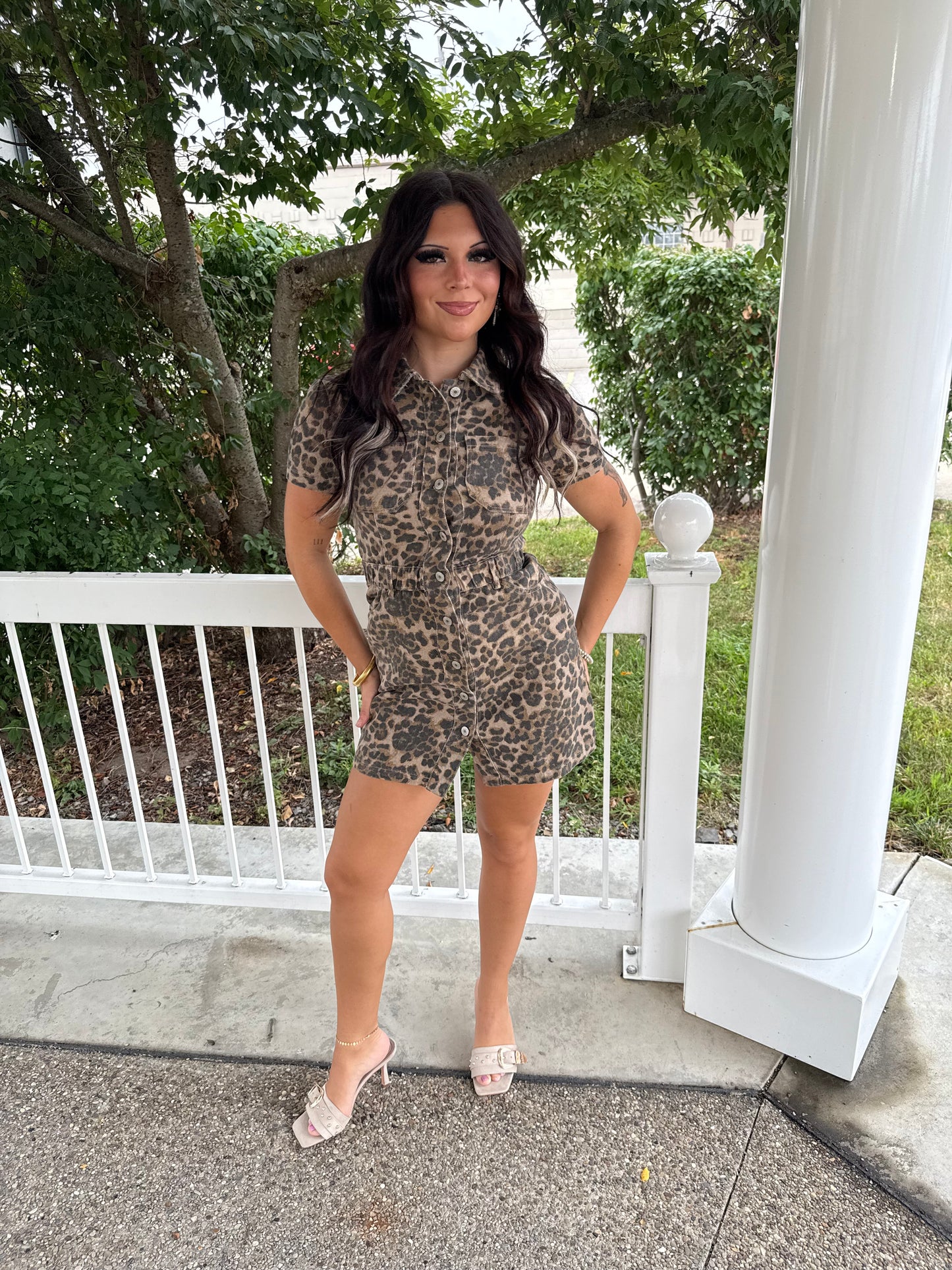 Lucky Leopard Dress