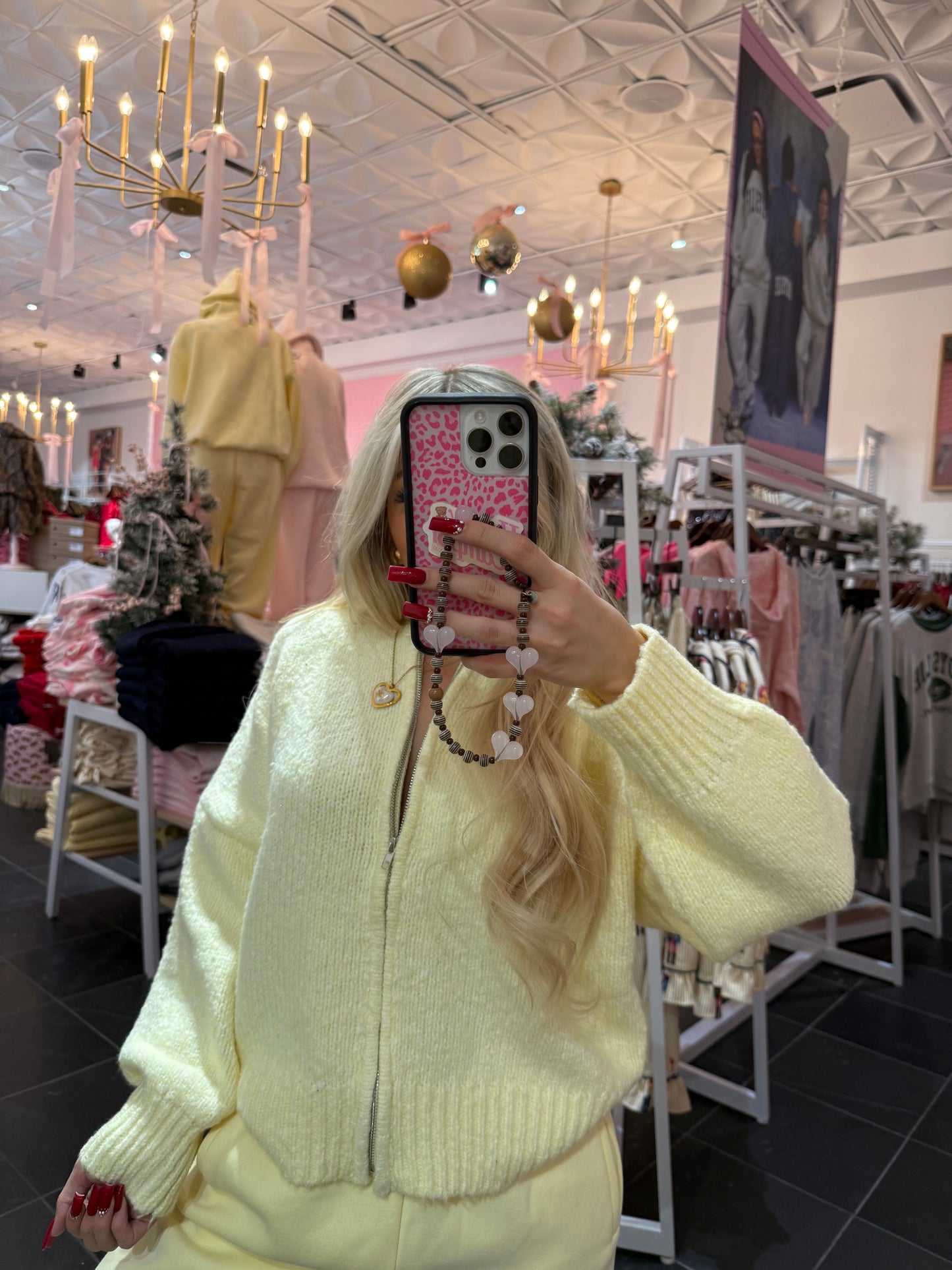 Buttered Vanilla Zip Up