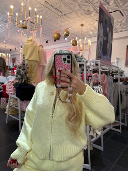 Buttered Vanilla Zip Up