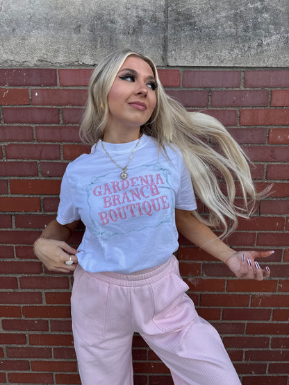 Gardenia Branch Coquette Core Tee