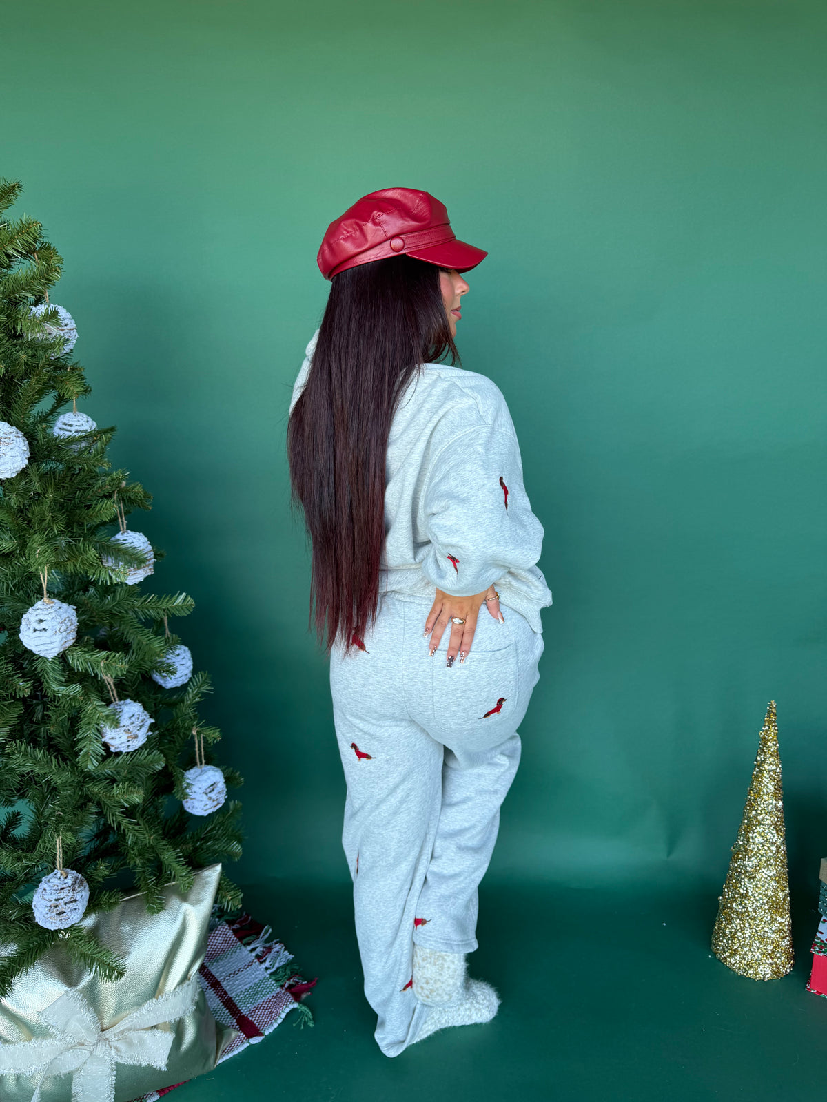 Santa Weenie Pant Grey FINAL SALE