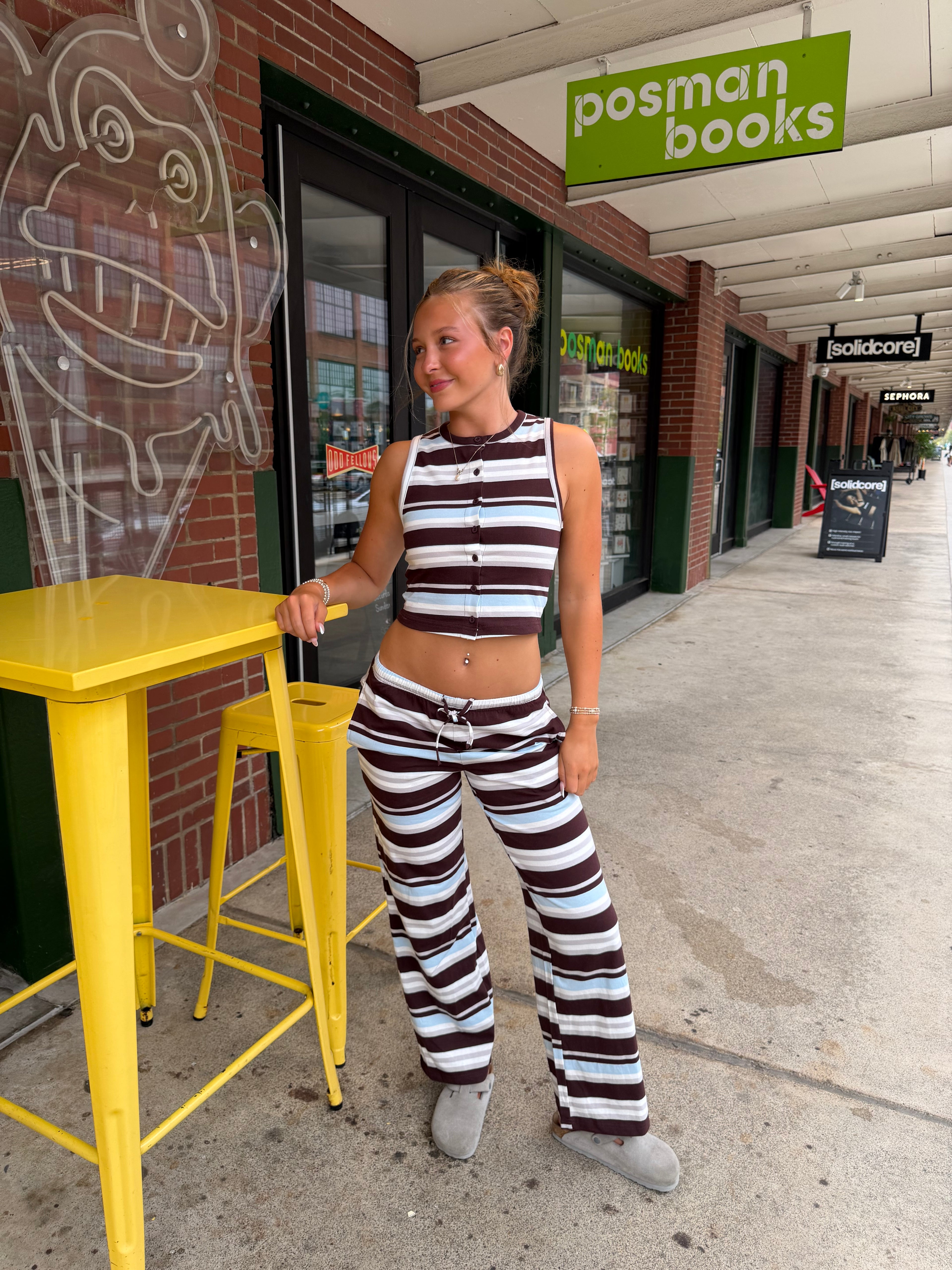 Rango Blue/Brown Set Pants