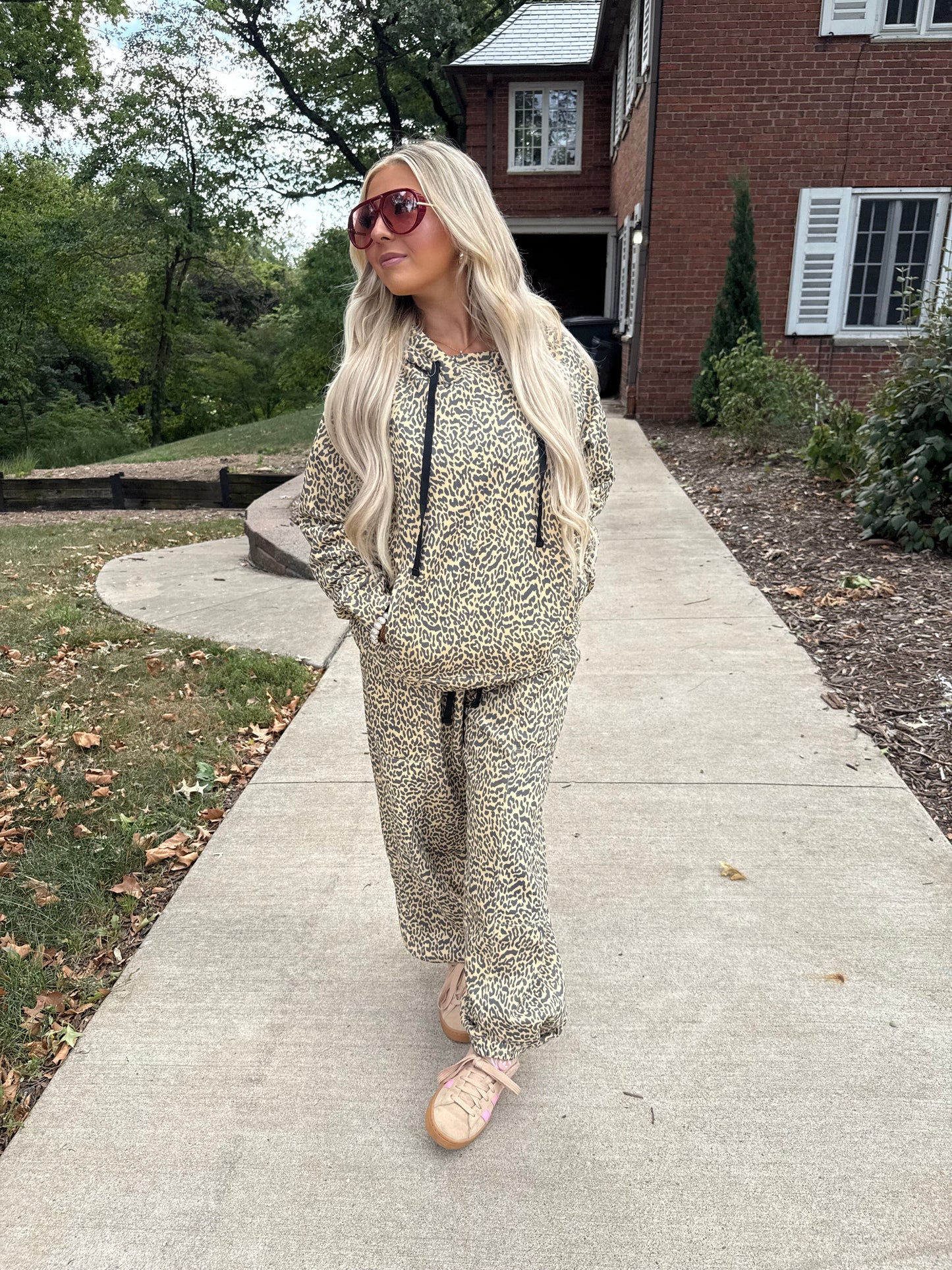 Crazy Chic Leopard Hoodie