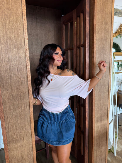 Baby Girl Pink Soft Top