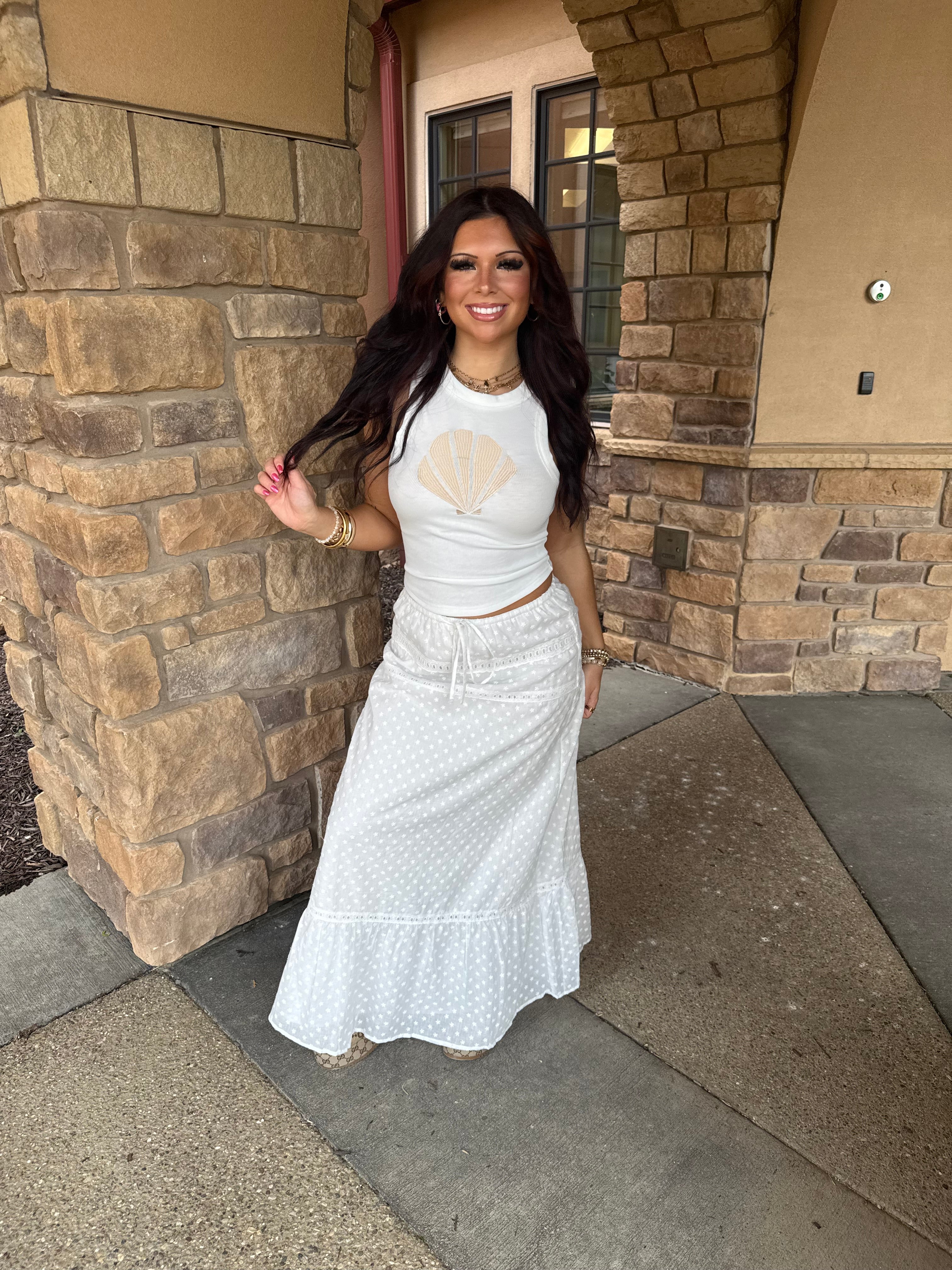 Coastal Cutie Maxi Skirt