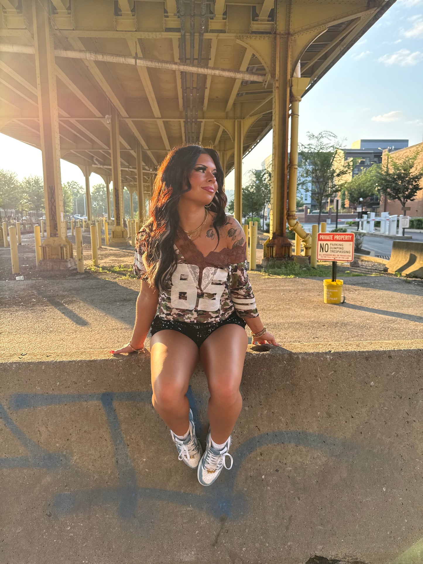 Revolving Door Mini Shorts