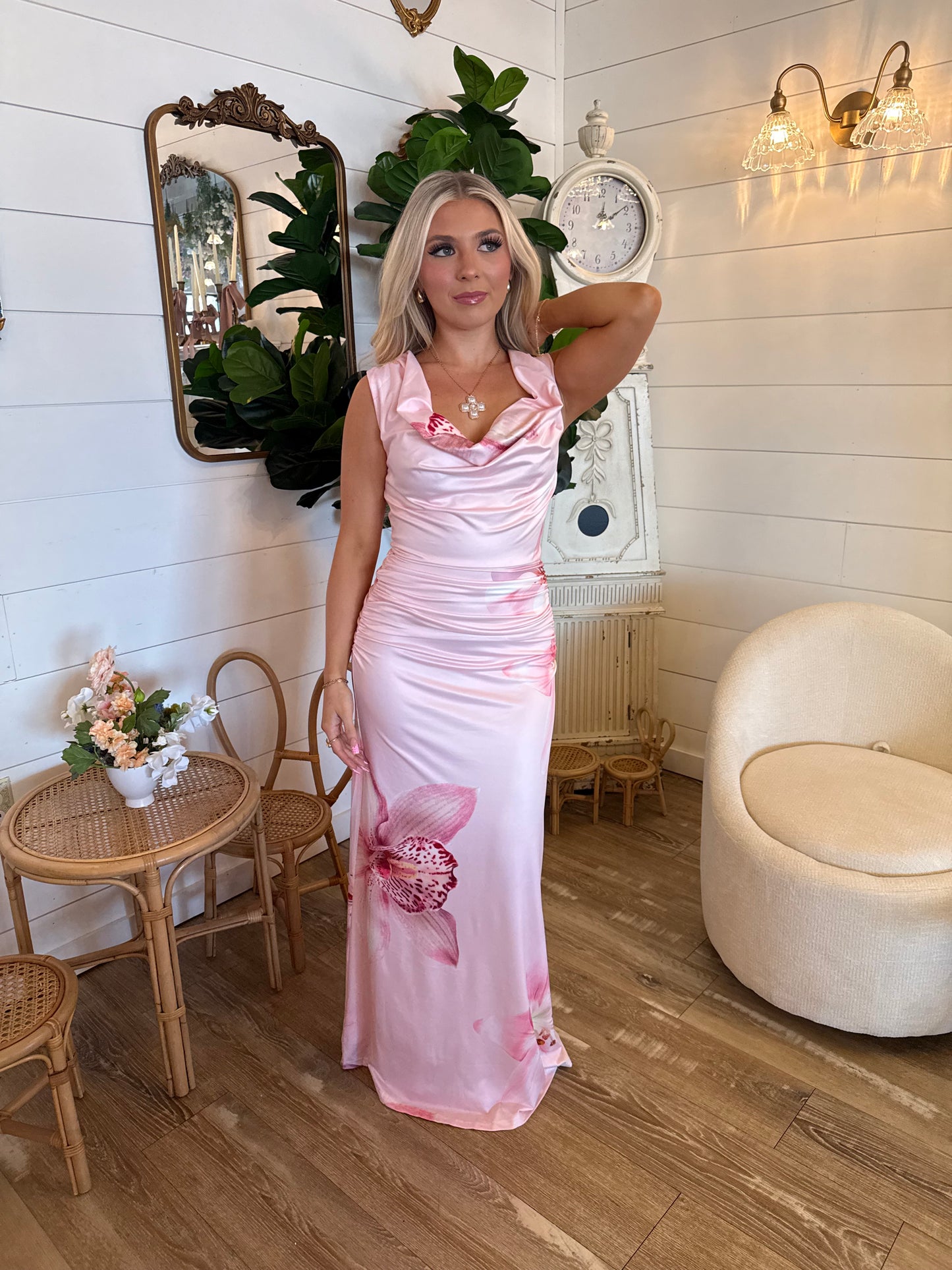 Pink Skies Maxi Dress