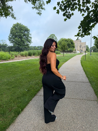 For The Errands Jumpsuit in Black