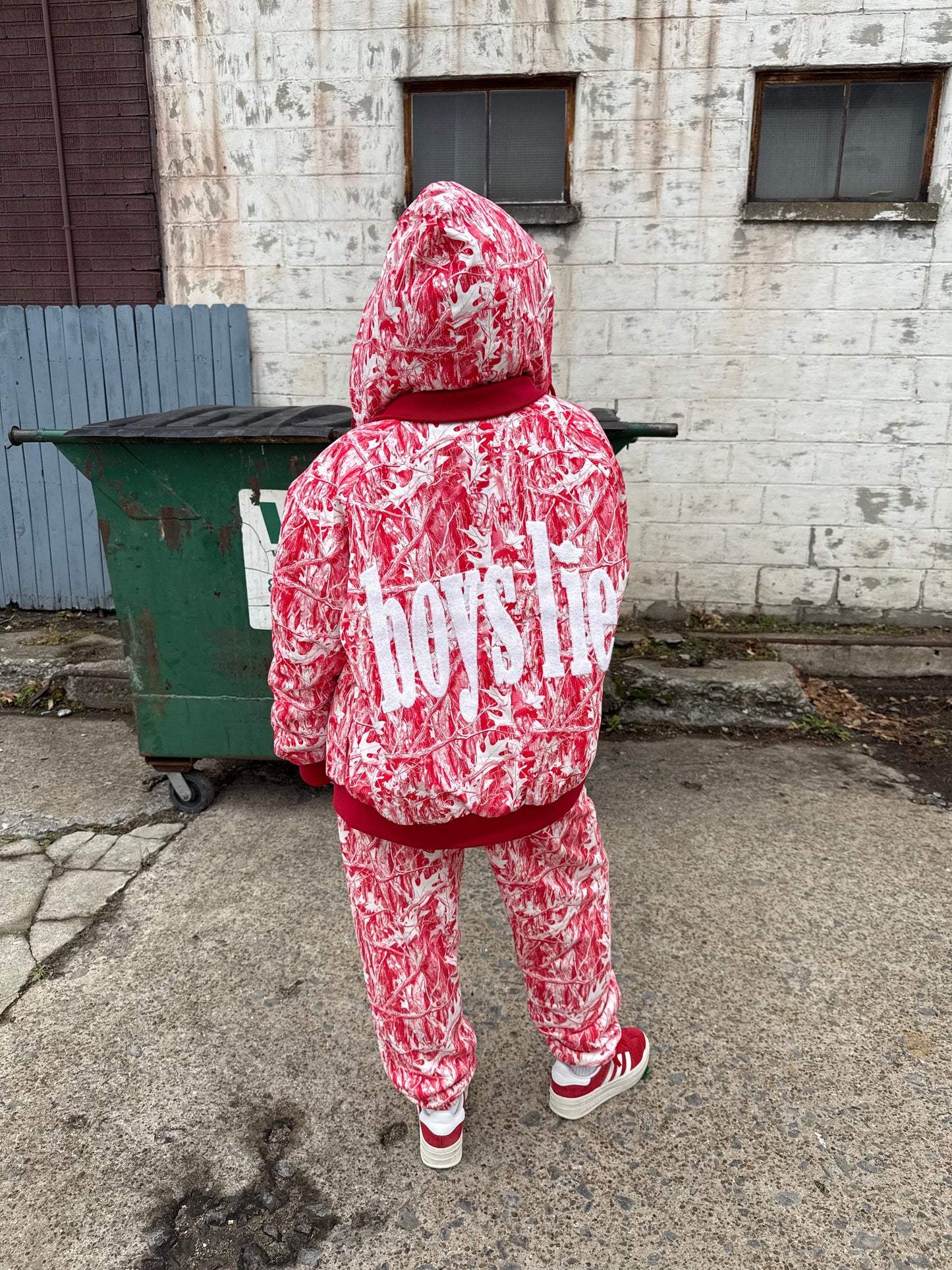 Boys Lie Red Manhunt Jacket