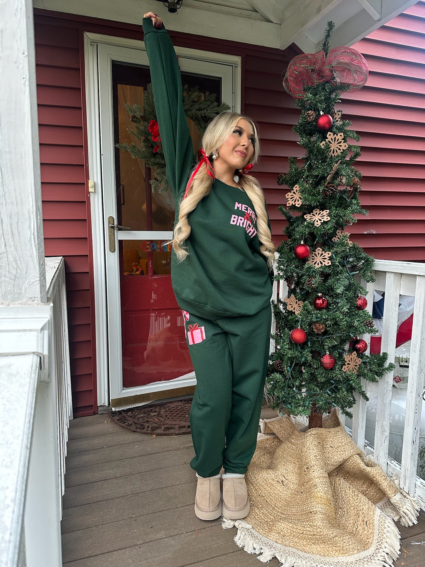 Merry & Bright Sweatset (CREW ONLY)